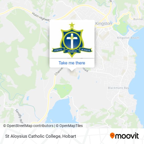 St Aloysius Catholic College map