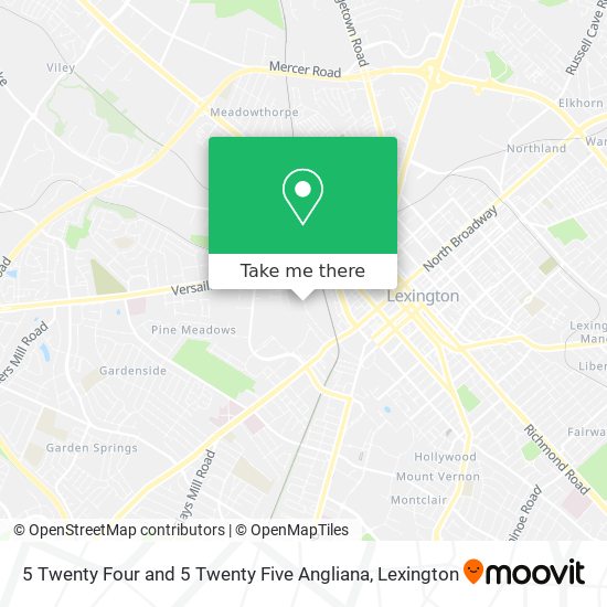 5 Twenty Four and 5 Twenty Five Angliana map