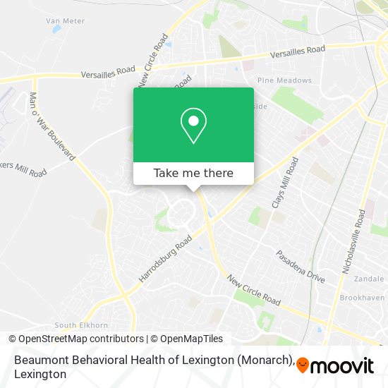How To Get To Beaumont Behavioral Health Of Lexington Monarch In Lexington-fayette By Bus