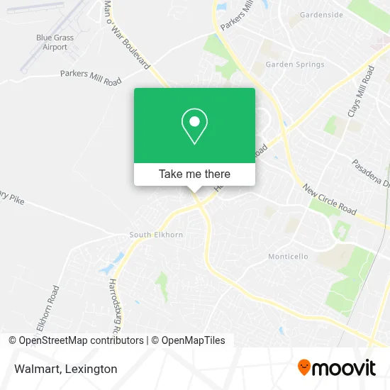 Walmart map