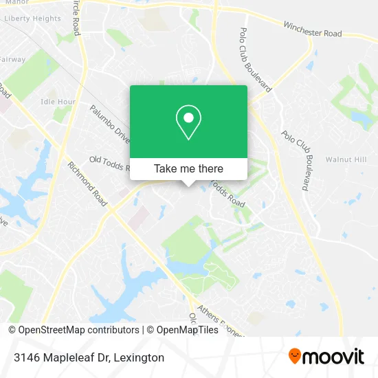 3146 Mapleleaf Dr map