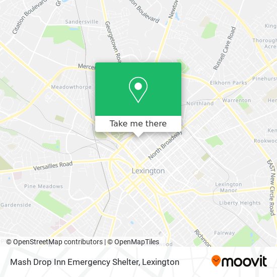 Mash Drop Inn Emergency Shelter map