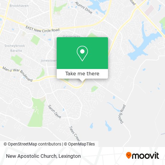 New Apostolic Church map