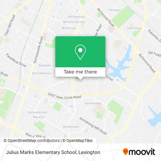 Julius Marks Elementary School map