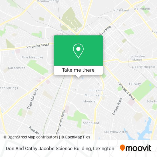 Mapa de Don And Cathy Jacobs Science Building