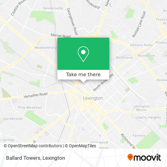 Mapa de Ballard Towers