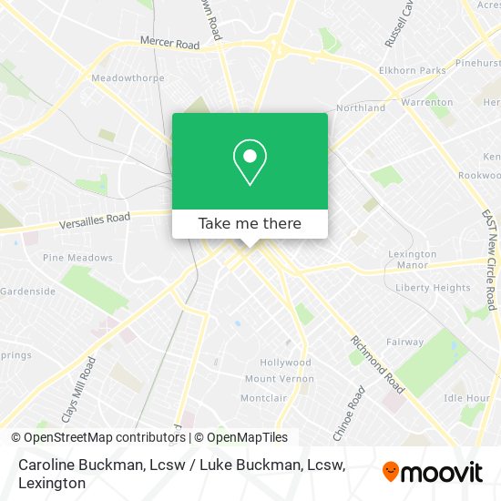 Caroline Buckman, Lcsw / Luke Buckman, Lcsw map