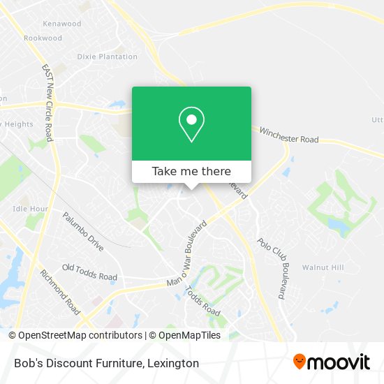 Bob's Discount Furniture map