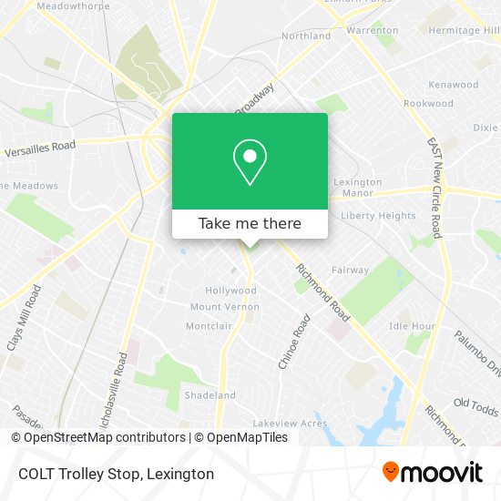 Mapa de COLT Trolley Stop