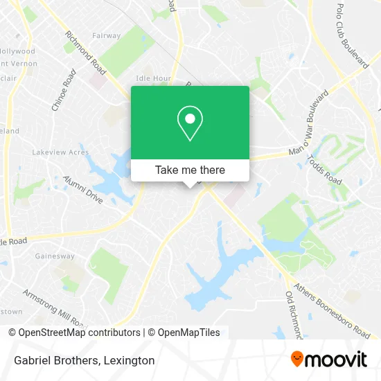 Gabriel Brothers map