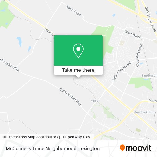 McConnells Trace Neighborhood map