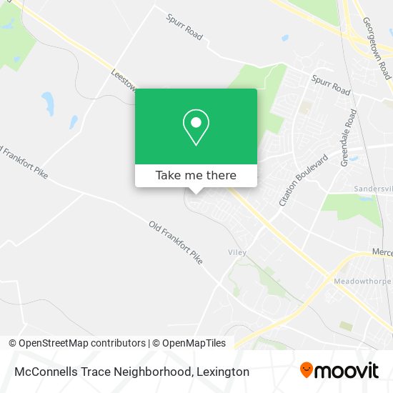 Mapa de McConnells Trace Neighborhood