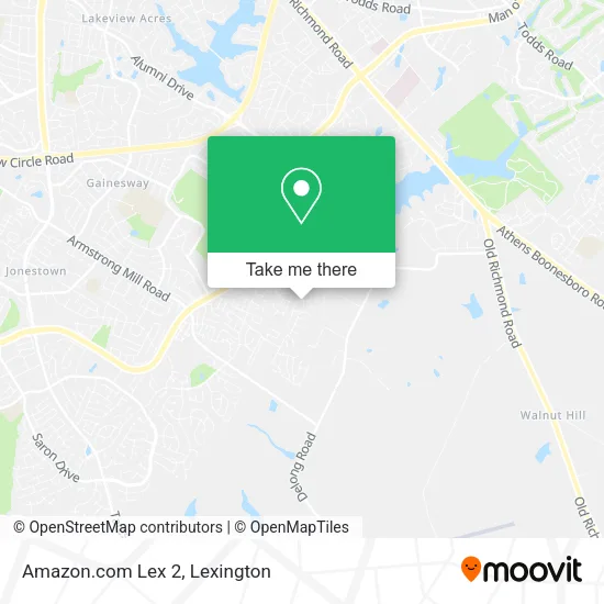 Amazon.com Lex 2 map