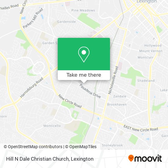 Mapa de Hill N Dale Christian Church