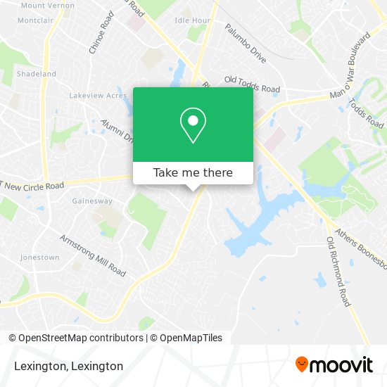 Mapa de Lexington