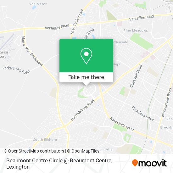 Beaumont Centre Circle @ Beaumont Centre map