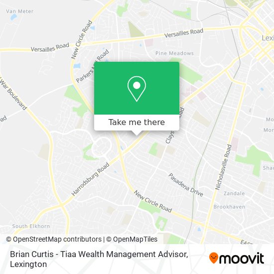 Brian Curtis - Tiaa Wealth Management Advisor map