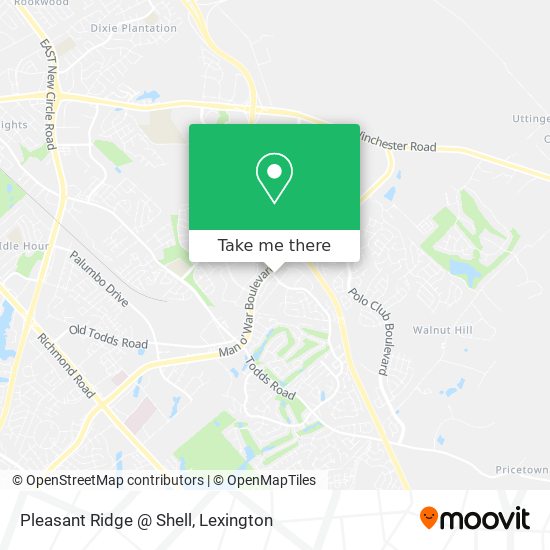 Pleasant Ridge @ Shell map