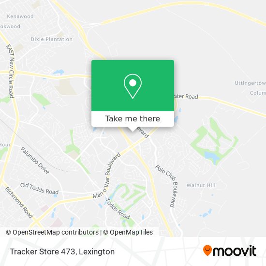 Mapa de Tracker Store 473
