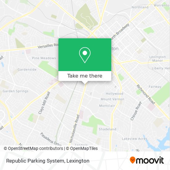 Republic Parking System map