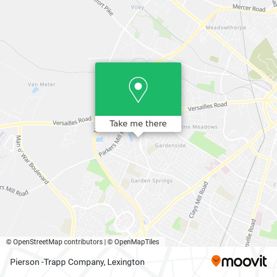 Pierson -Trapp Company map