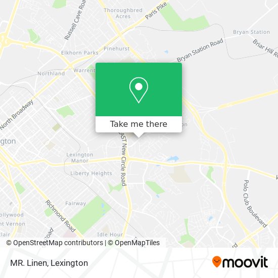 Mapa de MR. Linen