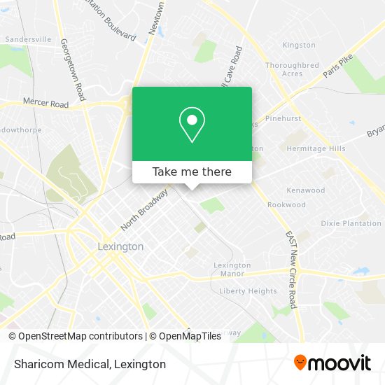 Sharicom Medical map