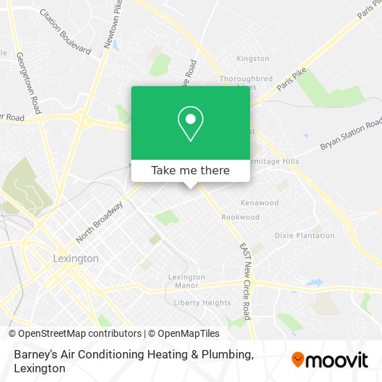 Mapa de Barney's Air Conditioning Heating & Plumbing