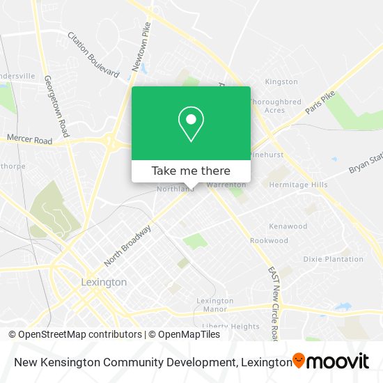 New Kensington Community Development map