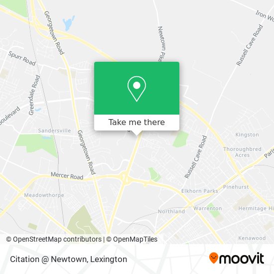 Mapa de Citation @ Newtown
