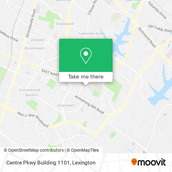 Centre Pkwy Building 1101 map