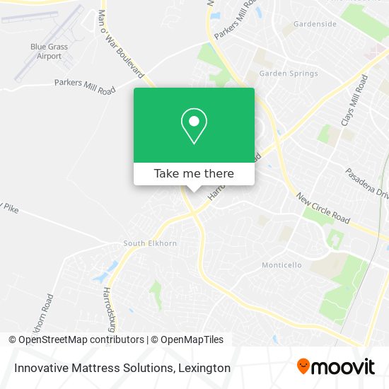 Innovative Mattress Solutions map