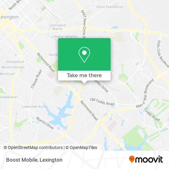Boost Mobile map