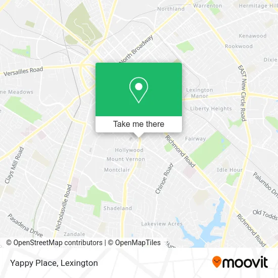 Yappy Place map