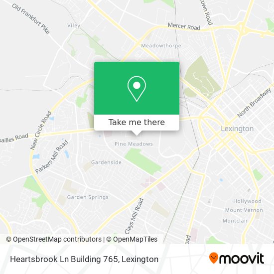 Heartsbrook Ln Building 765 map