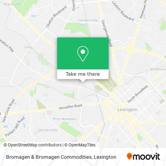 Bromagen & Bromagen Commodities map