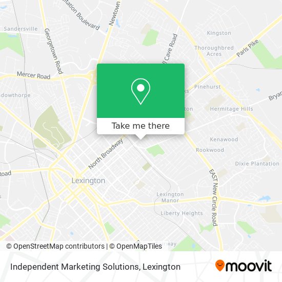Independent Marketing Solutions map
