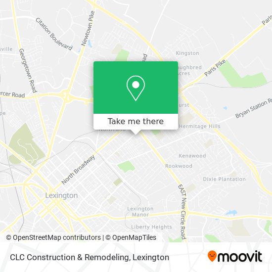 CLC Construction & Remodeling map