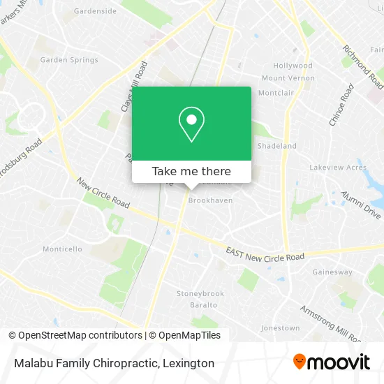 Malabu Family Chiropractic map