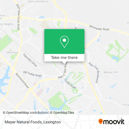 Mapa de Meyer Natural Foods