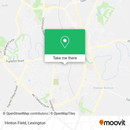 Hinton Field map