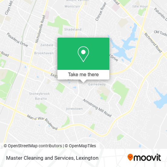 Master Cleaning and Services map