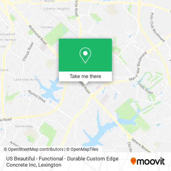 US Beautiful - Functional - Durable Custom Edge Concrete Inc map