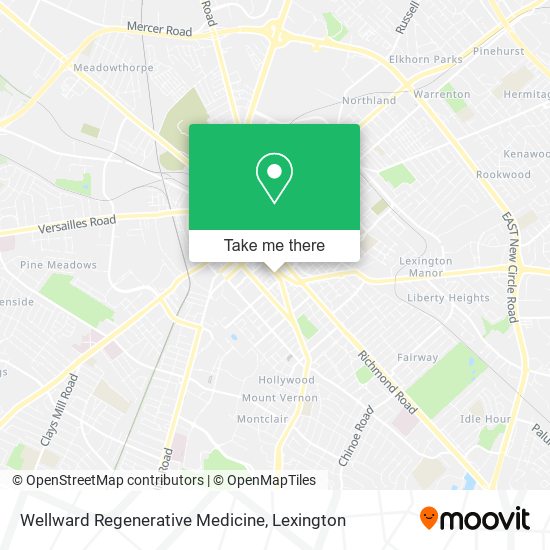 Mapa de Wellward Regenerative Medicine