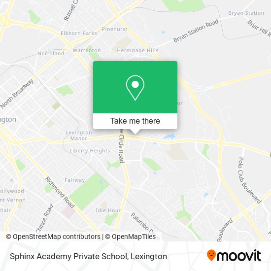 Mapa de Sphinx Academy Private School