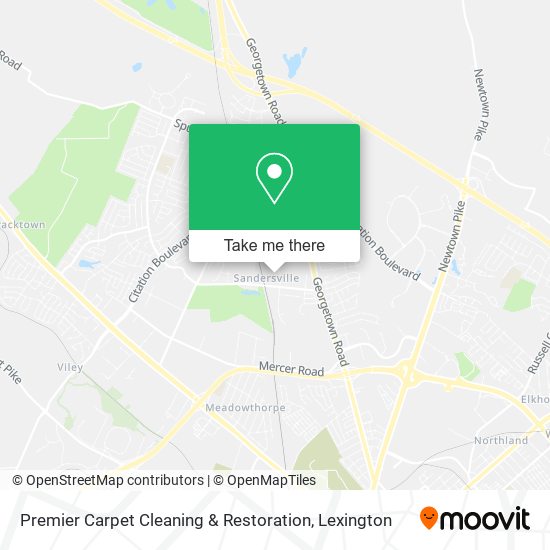 Premier Carpet Cleaning & Restoration map