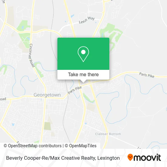 Beverly Cooper-Re / Max Creative Realty map
