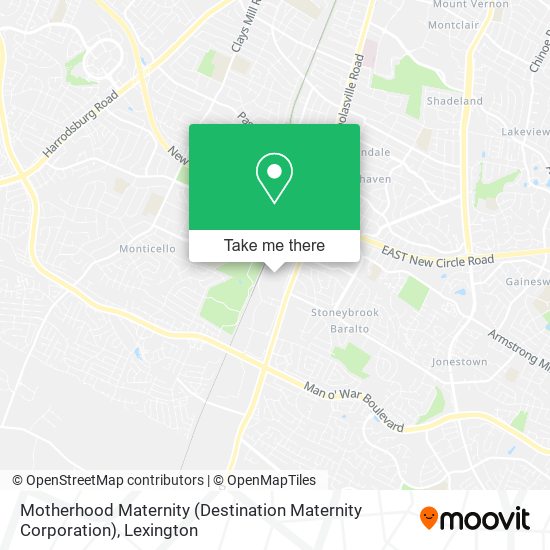 Motherhood Maternity (Destination Maternity Corporation) map