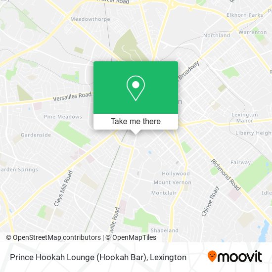 Prince Hookah Lounge (Hookah Bar) map