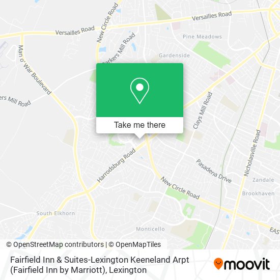 Fairfield Inn & Suites-Lexington Keeneland Arpt (Fairfield Inn by Marriott) map